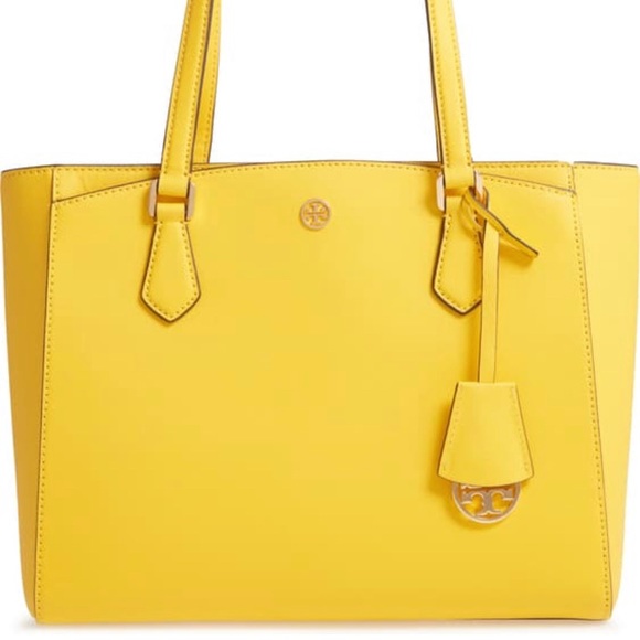 HP🎊Tory butch 💝 Robinson Saffiano Leather Tote - Picture 14 of 14